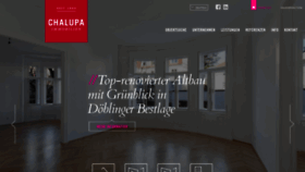 What Chalupa-immobilien.at website looked like in 2021 (3 years ago)
