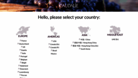 What Caudalie.com website looked like in 2021 (3 years ago)