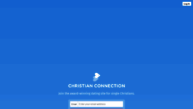 What Christianconnection.com website looked like in 2021 (3 years ago)