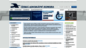 What Cak.cz website looked like in 2021 (3 years ago)