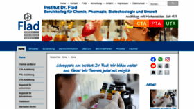 What Chf.de website looked like in 2021 (3 years ago)