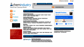 What Chemindustry.com website looked like in 2021 (3 years ago)