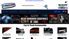 What Customautotrim.com website looked like in 2021 (3 years ago)