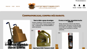 What Compraporcajas.com website looked like in 2021 (3 years ago)