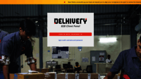 What Cl-b2b.delhivery.com website looked like in 2021 (3 years ago)