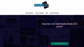 What Credenpack.mx website looked like in 2021 (3 years ago)