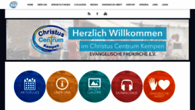 What Christus-centrum-kempen.de website looked like in 2021 (3 years ago)