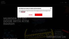 What Crimeandinvestigation.co.uk website looked like in 2021 (3 years ago)