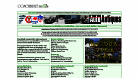 What Coachbuilt.com website looked like in 2021 (3 years ago)
