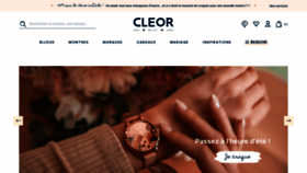 What Cleor.com website looked like in 2021 (3 years ago)