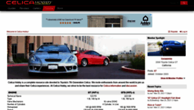 What Celicahobby.com website looked like in 2021 (3 years ago)