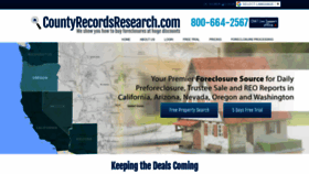 What Countyrecordsresearch.com website looked like in 2021 (3 years ago)