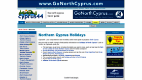 What Cyprus44.com website looked like in 2021 (3 years ago)