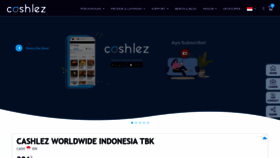 What Cashlez.com website looked like in 2021 (3 years ago)