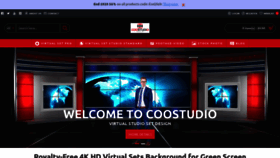 What Coostudio.com website looked like in 2021 (3 years ago)