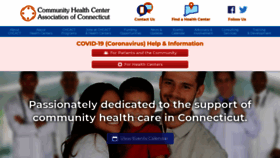 What Chcact.org website looked like in 2021 (3 years ago)