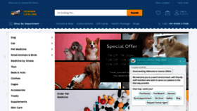 What Cessnapetstore.in website looked like in 2021 (3 years ago)