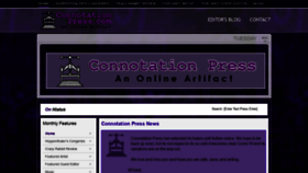 What Connotationpress.com website looked like in 2021 (3 years ago)