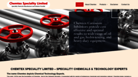 What Chemtex.net website looked like in 2021 (3 years ago)