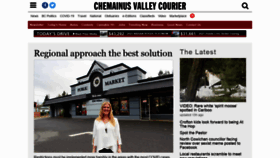 What Chemainusvalleycourier.ca website looked like in 2021 (3 years ago)