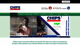 What Chips.co.zw website looked like in 2021 (3 years ago)
