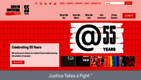 What Ccrjustice.org website looked like in 2021 (3 years ago)
