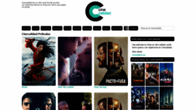 What Cinecalidad.vip website looked like in 2021 (3 years ago)