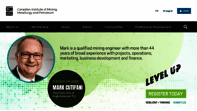What Cim.org website looked like in 2021 (3 years ago)