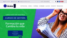 What Celsiusinstituto.com.ar website looked like in 2021 (3 years ago)