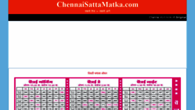 What Chennaisattamatka.com website looked like in 2021 (3 years ago)