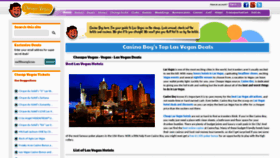 What Cheapovegas.com website looked like in 2021 (3 years ago)