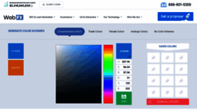 What Colorpicker.com website looked like in 2021 (3 years ago)