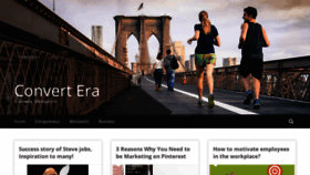 What Convertera.net website looked like in 2021 (4 years ago)