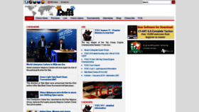 What Chessdom.com website looked like in 2021 (3 years ago)