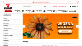 What Centerdi.pl website looked like in 2021 (3 years ago)