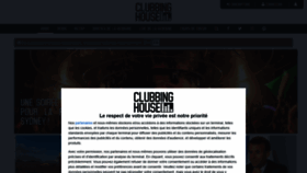 What Clubbinghouse.com website looked like in 2021 (3 years ago)