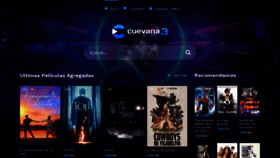 What Cuevana3.mobi website looked like in 2021 (3 years ago)