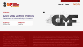 What Cmf.gov.in website looked like in 2021 (5 years ago)