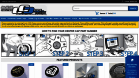 What Centercapsdirect.com website looked like in 2021 (3 years ago)