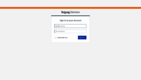 What Cpanel.rajyogelection.com website looked like in 2021 (3 years ago)