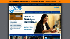 What Centricbank.com website looked like in 2021 (3 years ago)