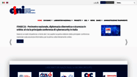 What Consorzio-cini.it website looked like in 2021 (4 years ago)