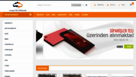 What Cengizotoelektronik.com website looked like in 2021 (3 years ago)