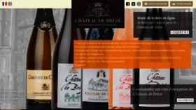 What Chateaudebreze.com website looked like in 2021 (3 years ago)