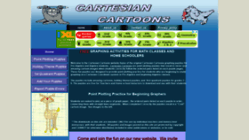 What Cartesiancartoons.com website looked like in 2021 (3 years ago)