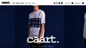 What Caart.org website looked like in 2021 (3 years ago)