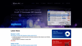 What Chris-pc.com website looked like in 2021 (3 years ago)