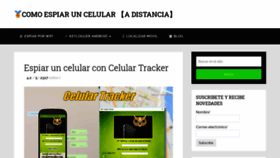 What Comoespiarmovil.com website looked like in 2021 (3 years ago)