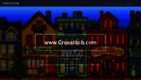What Crosstitch.com website looked like in 2021 (3 years ago)