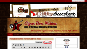 What Cigarboxnation.com website looked like in 2021 (3 years ago)